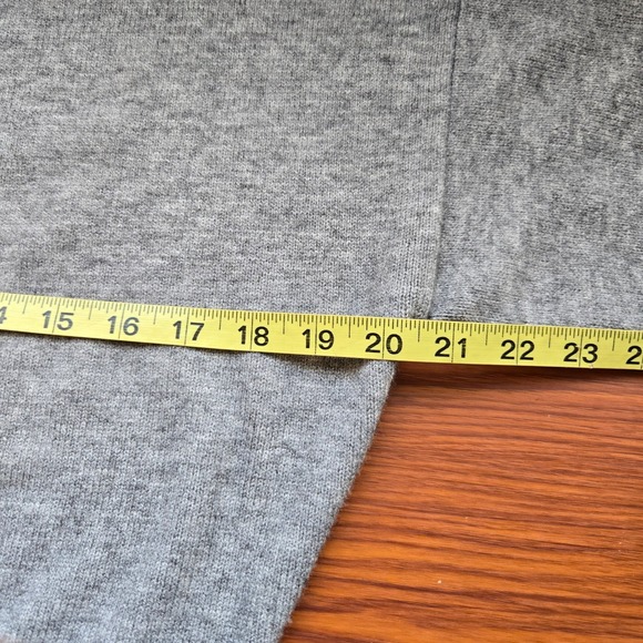 Moth Anthropologie Sz M Gray Knit Sweater Women's Medium‎ Long Sleeve Pullover - Picture 8 of 9